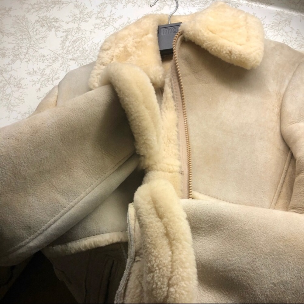 Men’s Vintage Shearling Coat